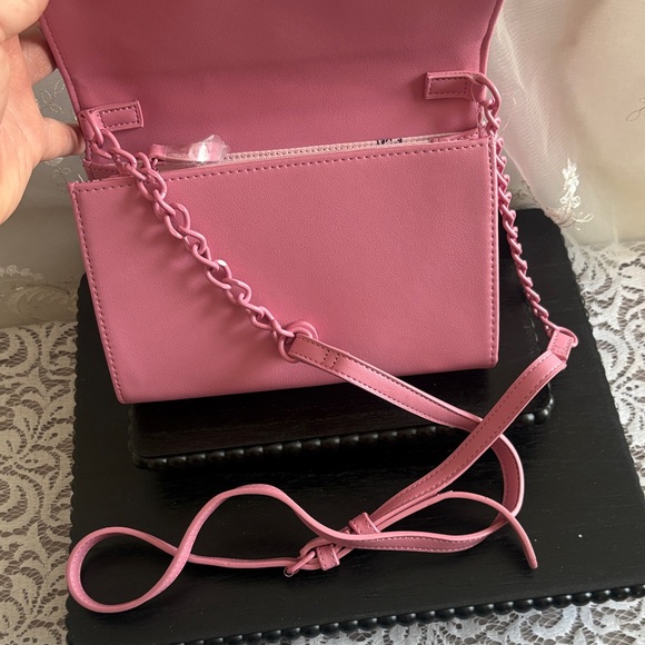 NWT Betsey Johnson Pink Quilted Bag with Multicolor Gummy Bear Accents - Picture 6 of 13